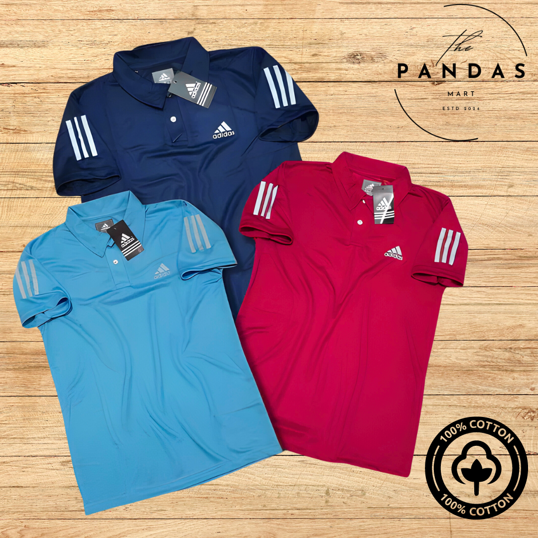 Buy Adidas Polo T-shirt Pack of 3